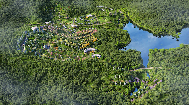 Dự án Sakana Resort Hồ Dụ Kỳ Sơn, Hòa Bình biệt thự nghỉ dưỡng cao cấp ven đô
