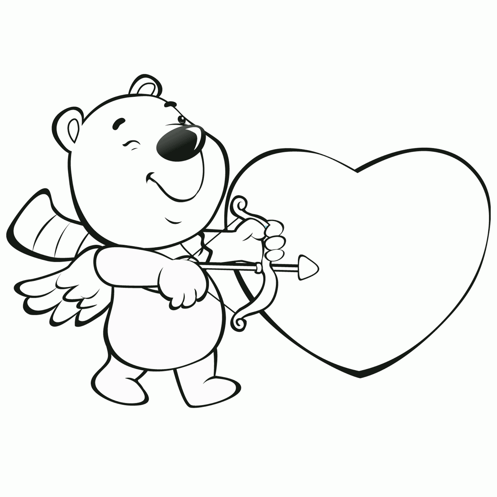 b m valentines day printable coloring pages - photo #33