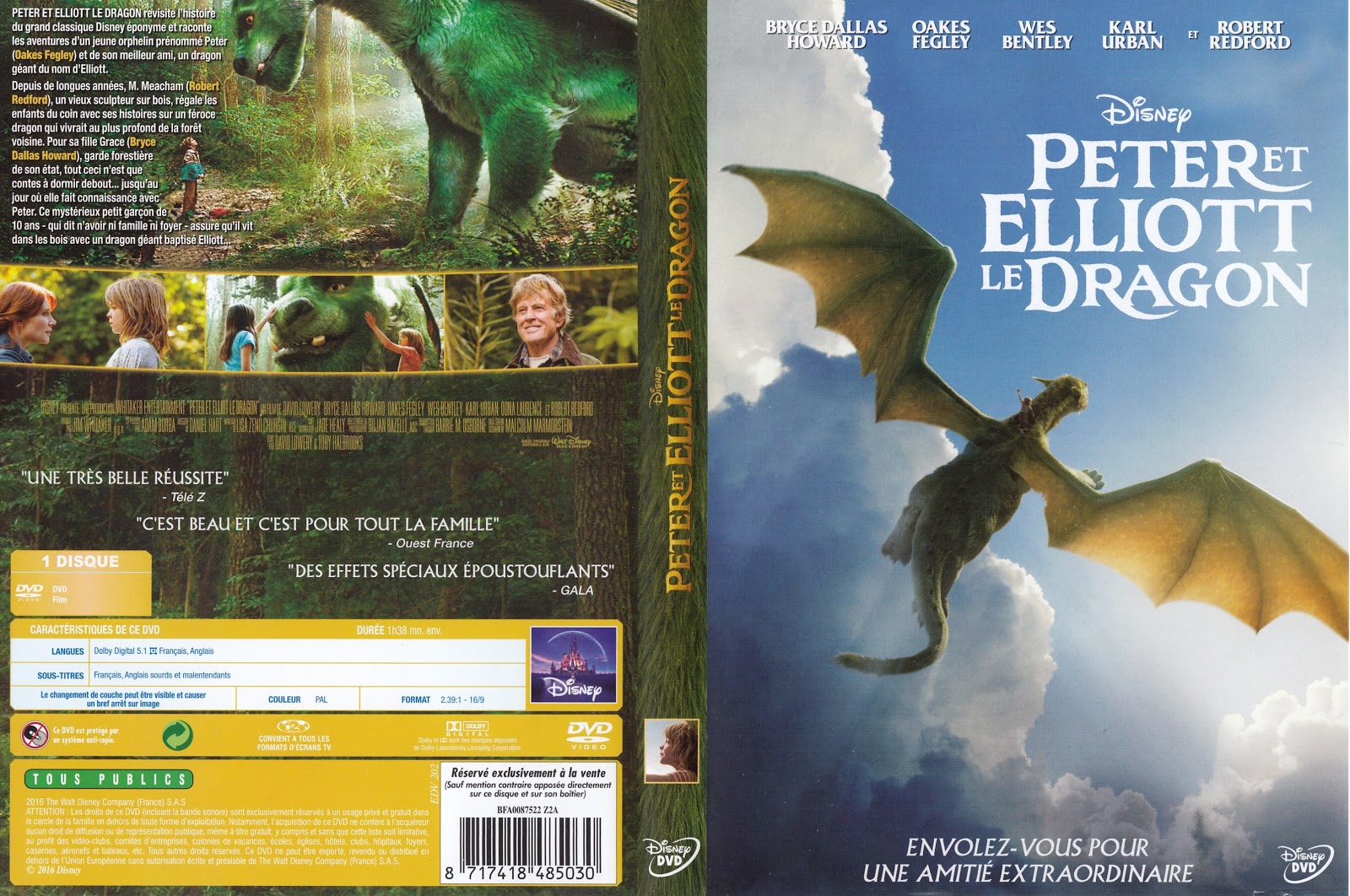 Peter et elliot le promo dragon