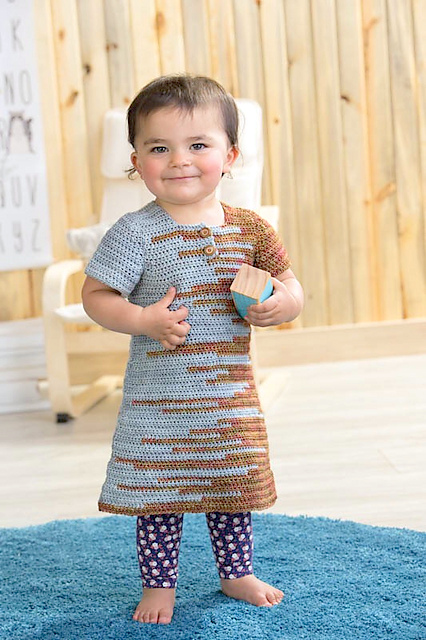 Baby dress Crochet pattern