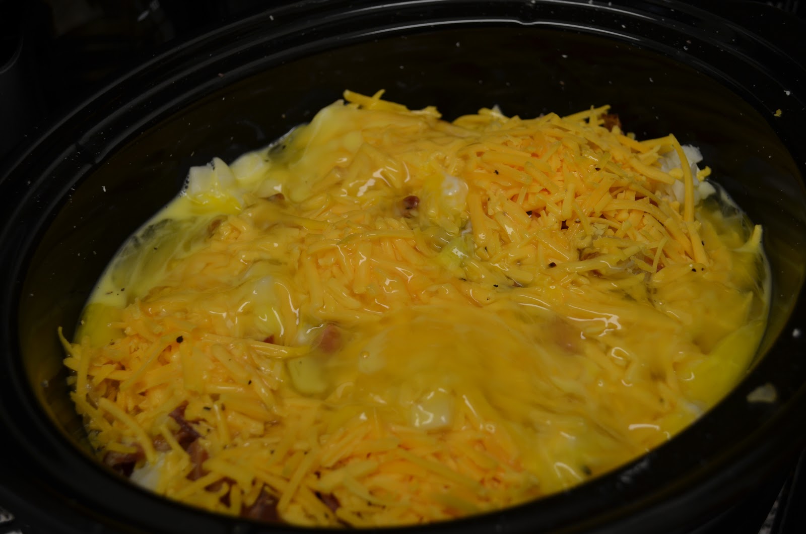 Black Pepper and Rosemary Crockpot Breakfast Casserole