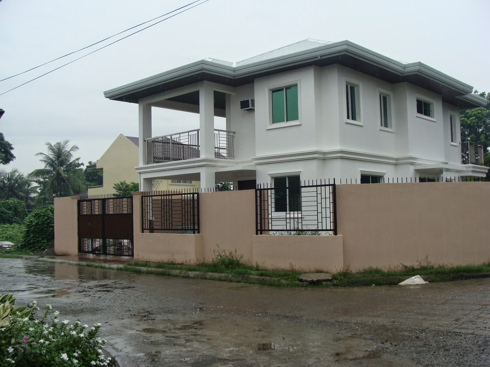 2 Storey Modern Small Houses With Gate Of Philippines – Modern House