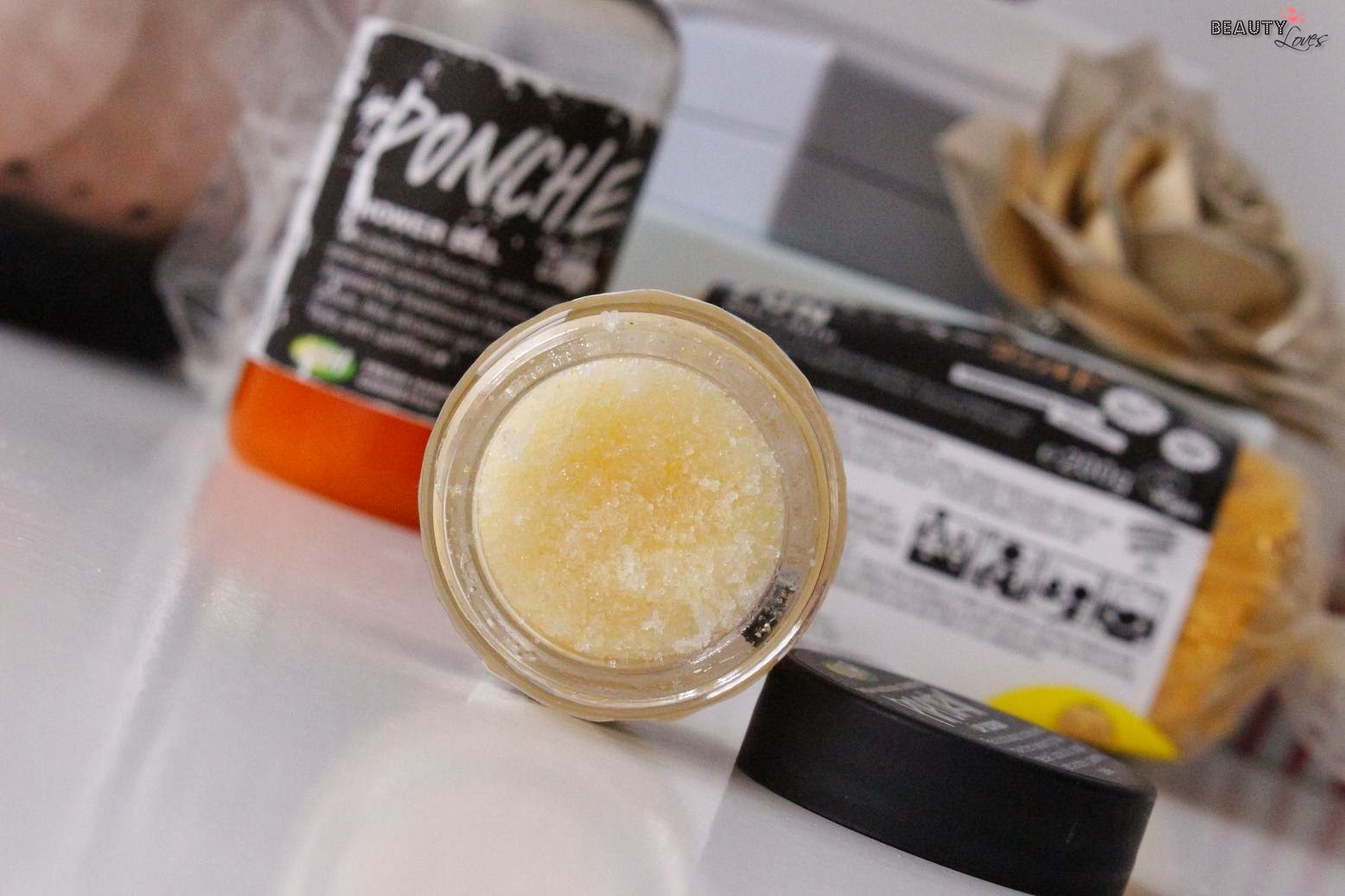 Lush Popcorn lip scrub BeautyLoves