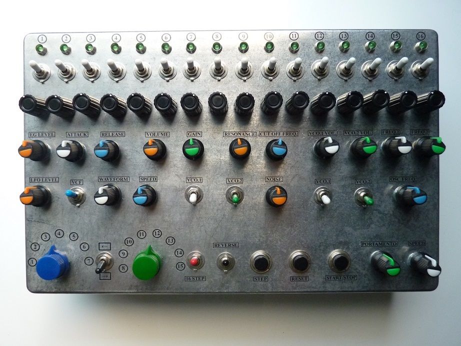 MATRIXSYNTH JMT SYNTH SQS16 16 STEP ANALOG SEQUENCER AND SYNTH