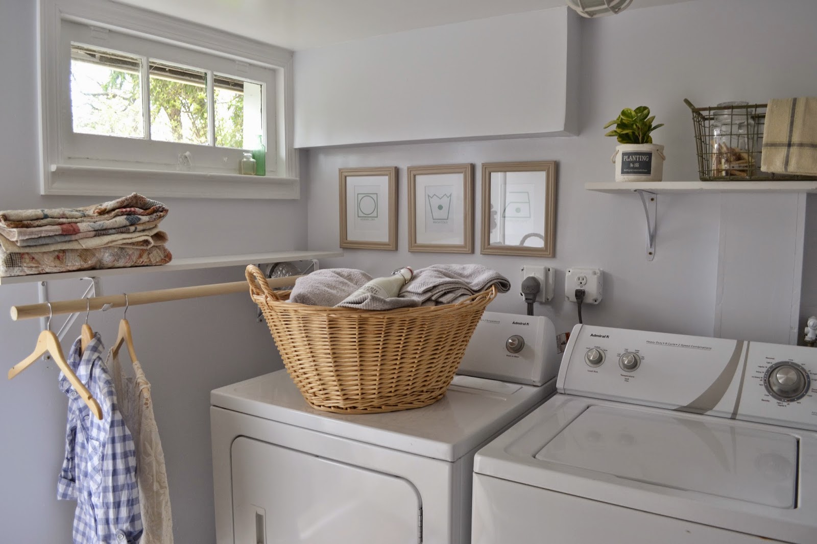 Attic Lace: Laundry Room Reveal