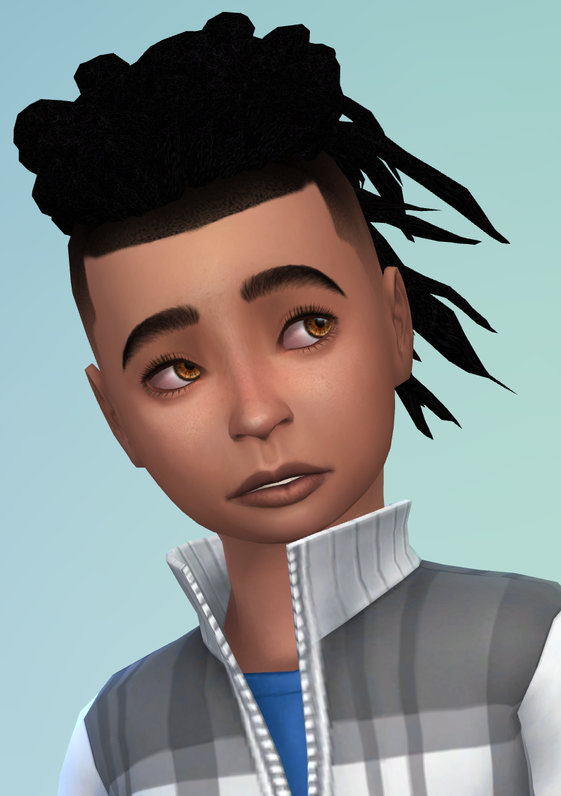 Sims 4 CC's The Best ES Male Hair Converted for Boys by