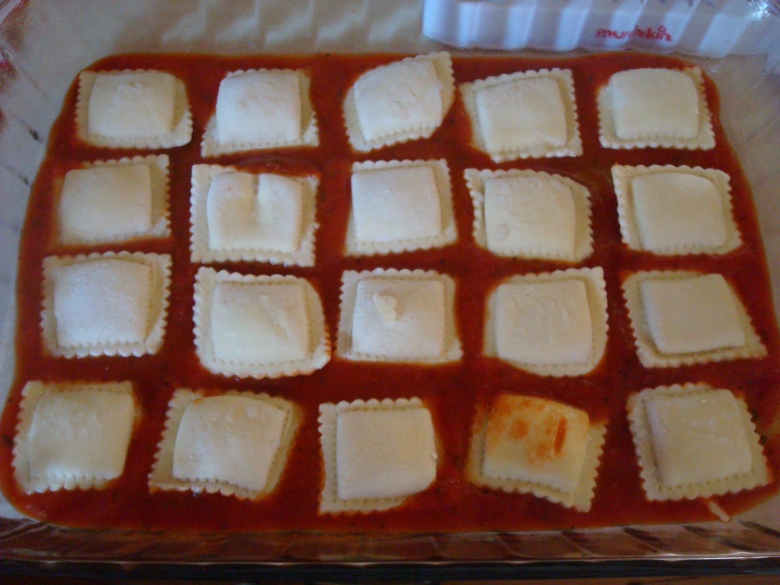 Sally Stitches: Meal 3 - Fake Em Out Ravioli Lasagna