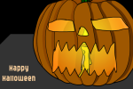 Cute Online Cartoon Pumpkin Carving Game