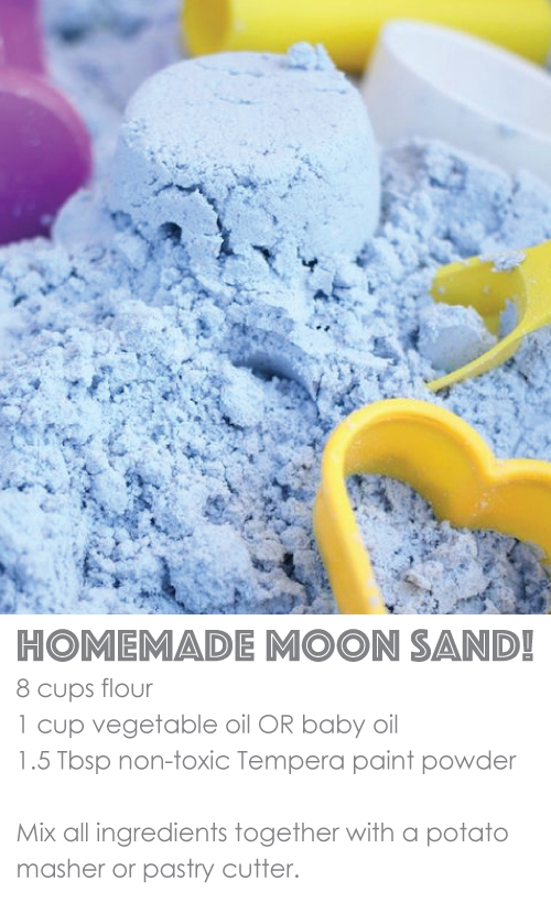 Hip Baby Blog Moon Sand Recipe!