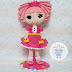MOLDES DE BONECAS LALALOOPSY EM FELTRO