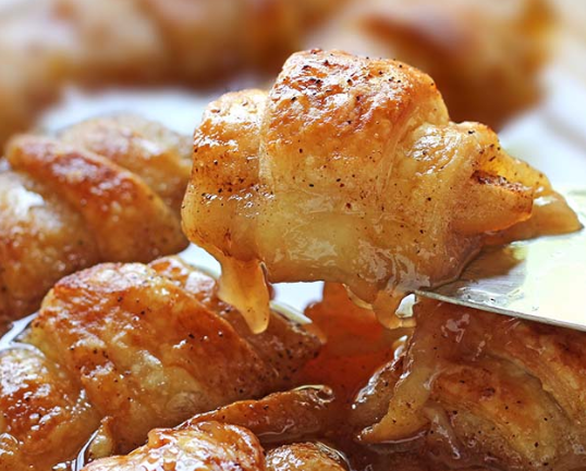 Crescent Roll Apple Dumplings
