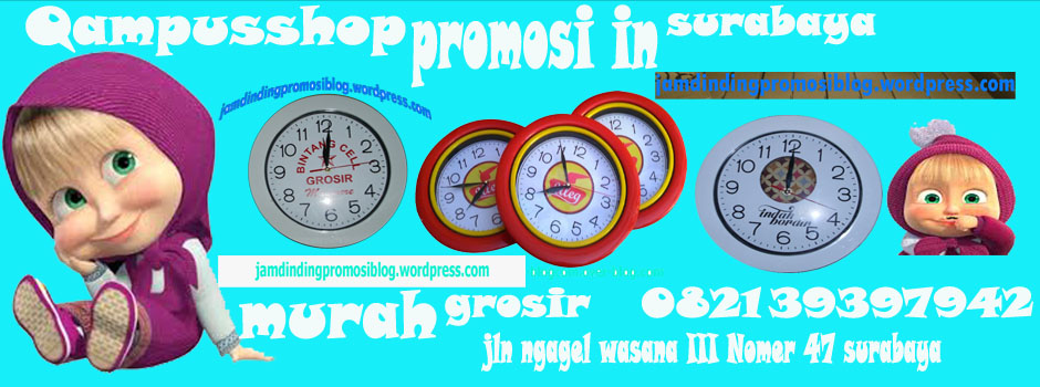 jam dinding promosi