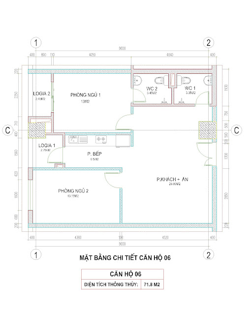 Căn hộ 6 Chung cư CT36 Bộ Quốc Phòng Căn hộ 6 Chung cư CT36 Bộ Quốc Phòng