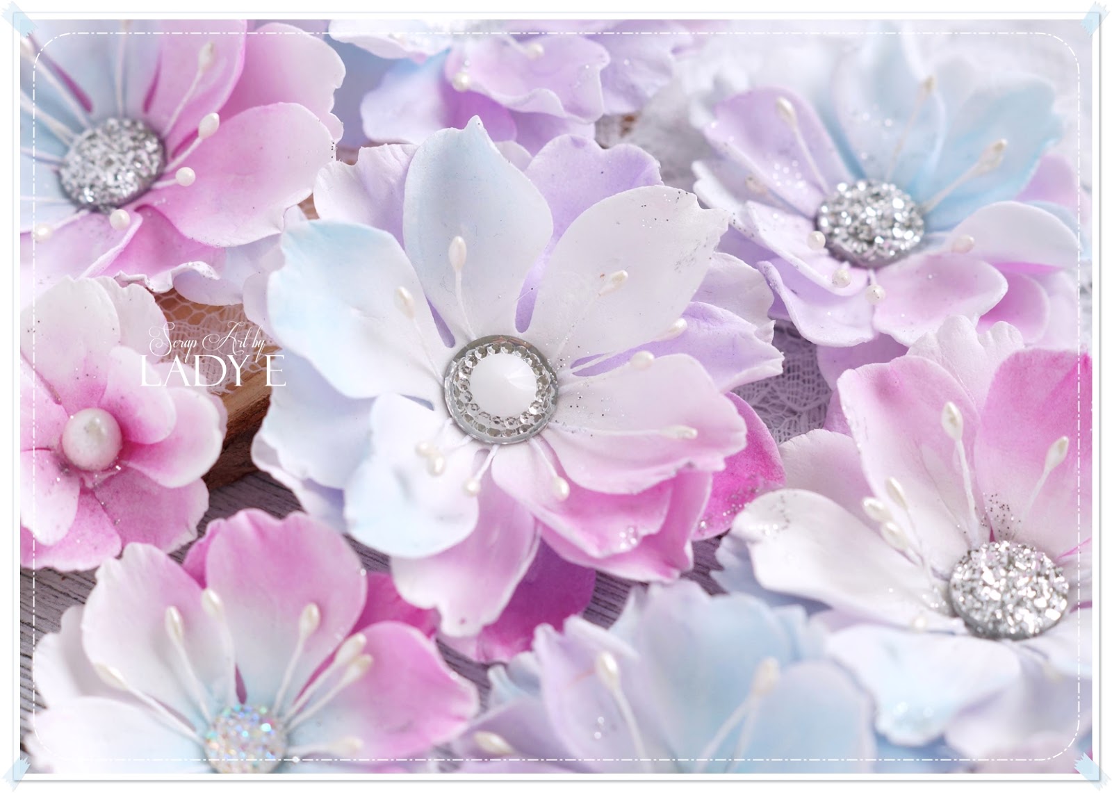 Easy Foamiran and Silk Foam Flowers & Video Tutorial Lady E Design