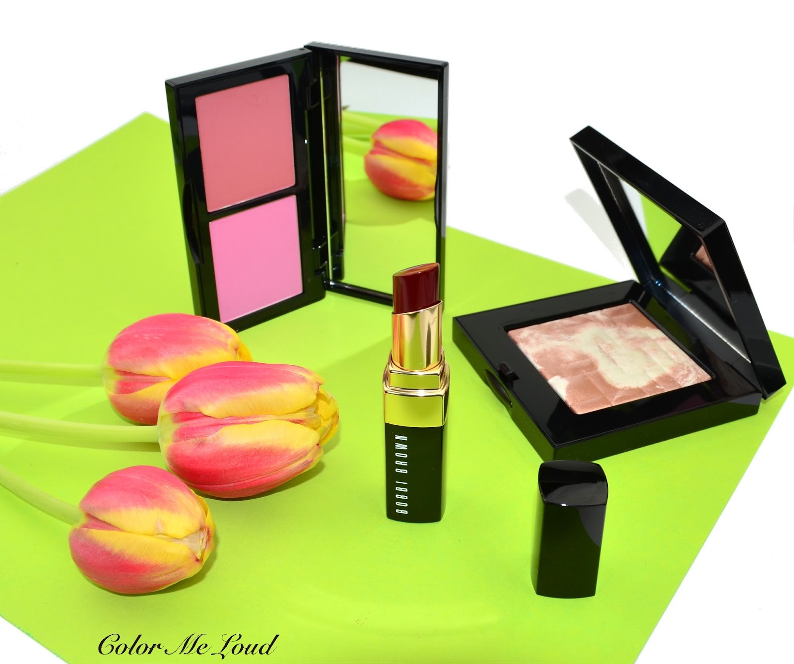 Bobbi Brown Highlighting Powder Pink Glow, Blush Duo Sand Pink/Pale