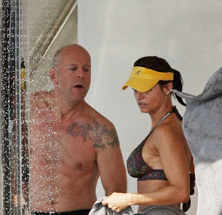 Bruce Willis Tattoo Ideas - Celebrity Bruce Willis Tattoo Design Photo Gallery