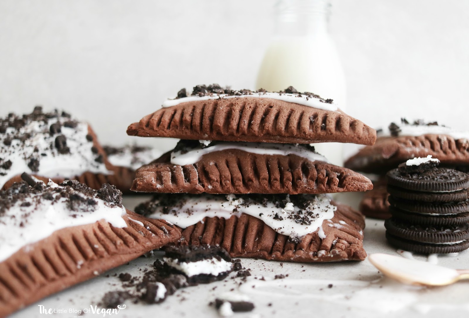 Cookies & cream poptarts recipe The Little Blog Of Vegan