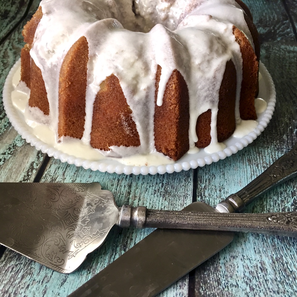 All That's Left Are The Crumbs Coffee and Cream Marbled Bundt Cake BundtBakers