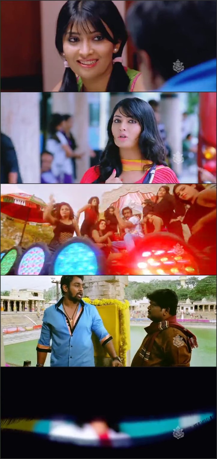 Screenshot Of Bahaddur (2014) Hindi Dubbed South Indian Movie