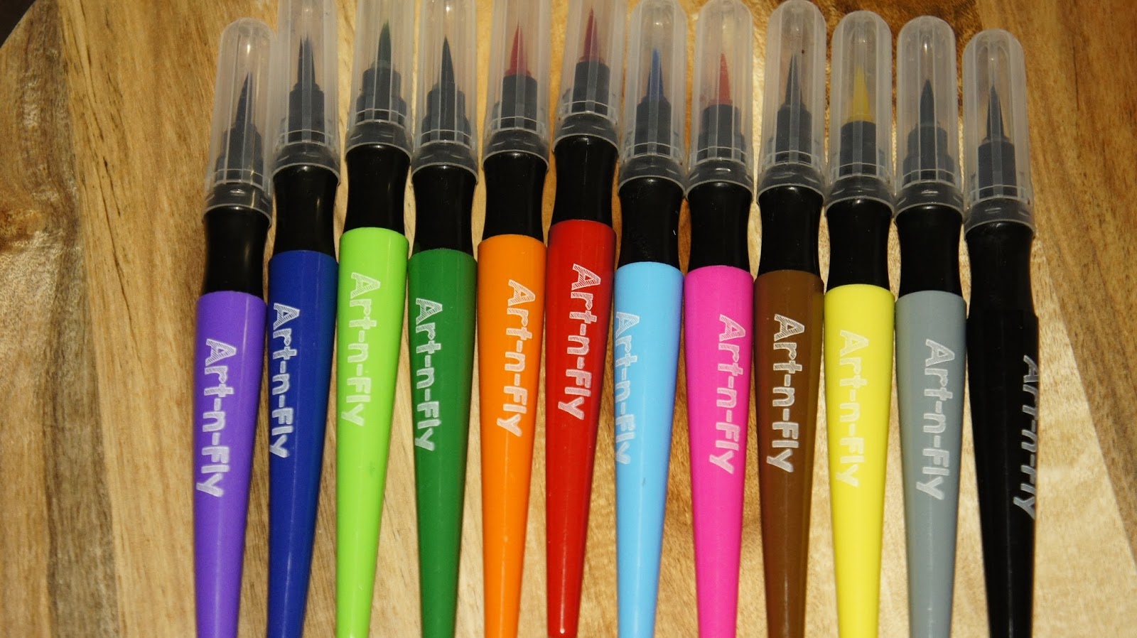 12 Watercolor Soft Brush Markers by ArtNFly Let Me Review That For You!
