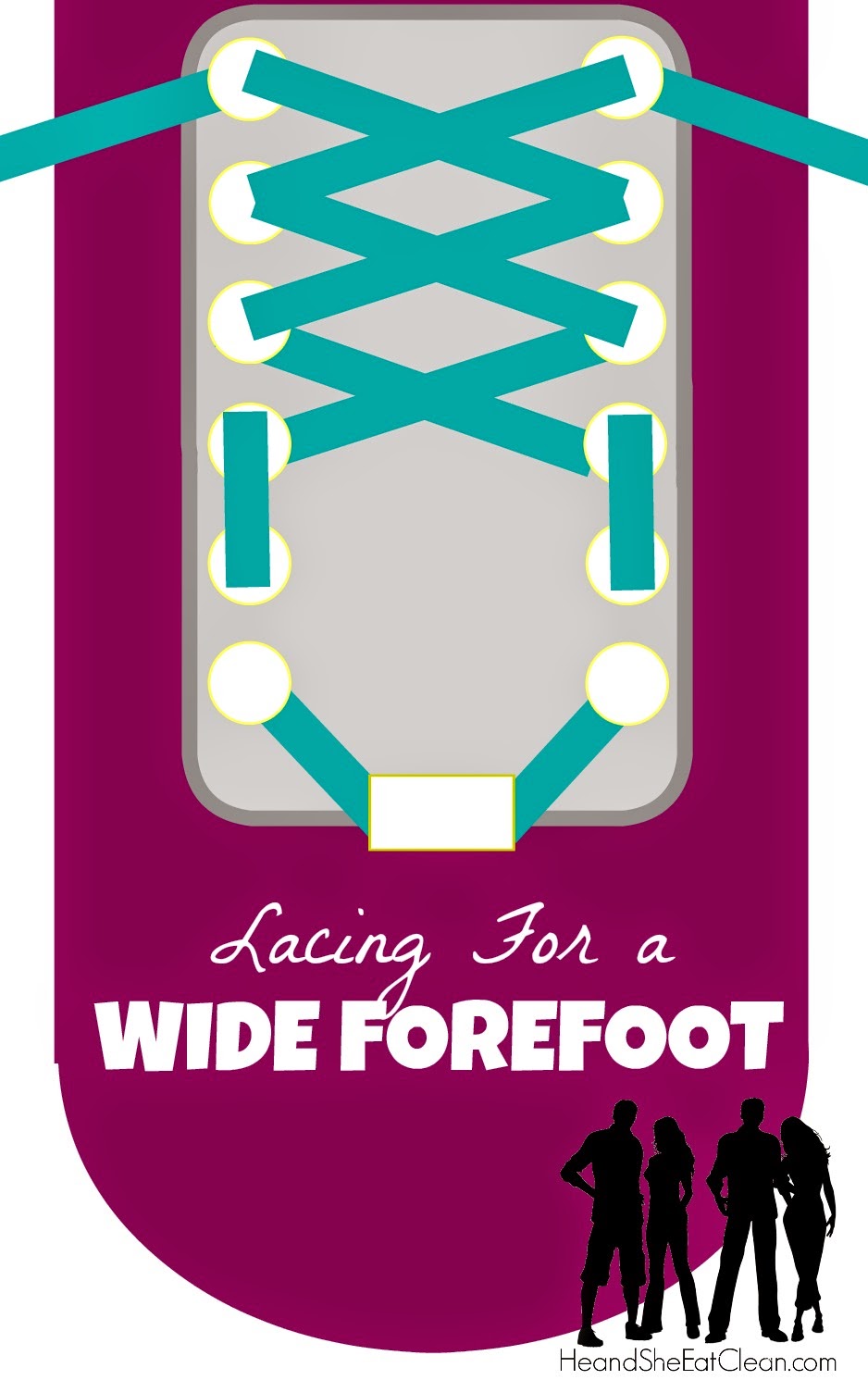 shoe lacing for wide feet