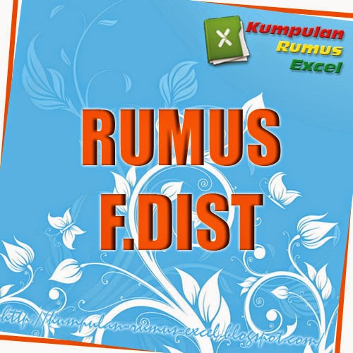 Rumus F.DIST