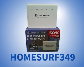 Globe HomeSurf – 349 Pesos gives you 10GB of Data for 10 Days Globe HomeSurf – 349 Pesos gives you 10GB of Data for 10 Days