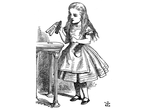 Ilustración de John Tenniel para Alicia en el País de las Maravillas - Cine de Escritor