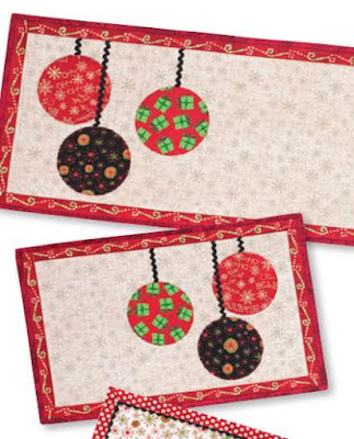 Quilt Inspiration Free Pattern Day Table Runners Gather Round Table Runner And Placemats Free Pattern At Mccall S Quilting Pdf