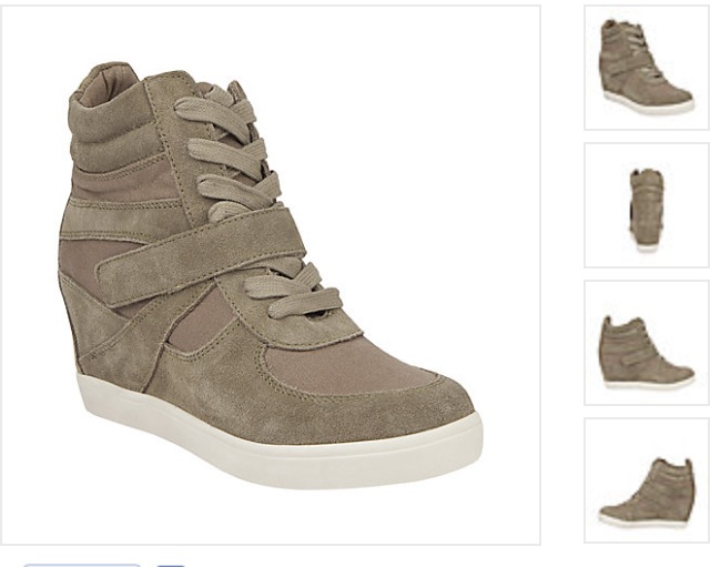 shay wedge sneaker