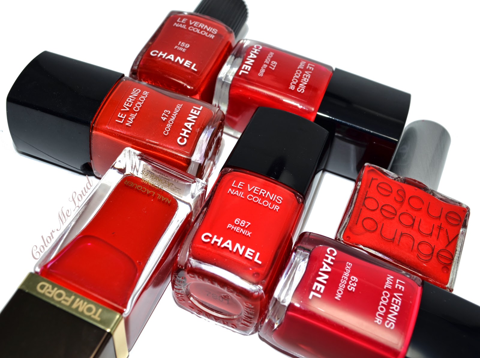 Chanel Le Vernis #687 Phenix for Chanel Plumes Précieuses Holiday 2014  Collection, Review, Swatch & Comparison