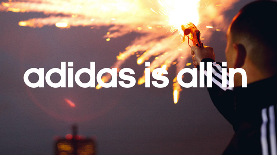 adidas is all in