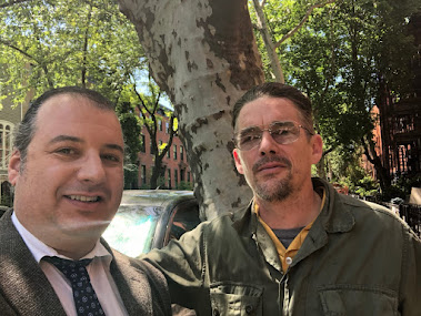 Danya Polykov and Ethan Hawke, 05.2018, Dean St, Brooklyn, NY