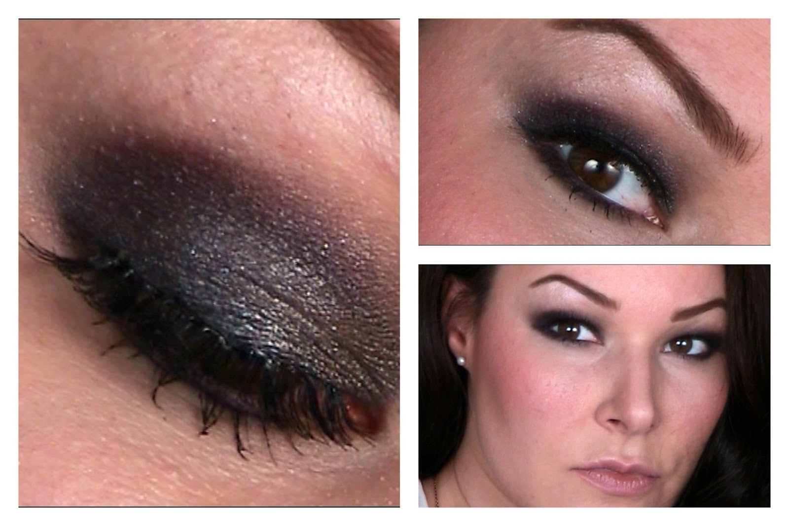Kokiri auf Eis Video Tutorial Smokey Aubergine Eye Look