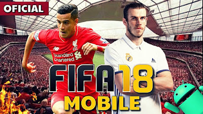  Oke dah sob pada kesempatan dipagi hari ini admin akan membagikan sebuah game yang spesia Download FIFA 18 Mobile MOD APK+DATA for Android Full HD Terbaru 2018 Gratis