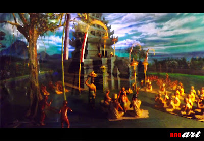 nnoart: Diorama Monas - Candi Jawi Perpaduan Sivaisme dan Buddhisme Dalam diorama Monas nomor 5 ini, terlihat Candi Jawi yang merupakan perpaduan antara Sivaisme dan Buddhisme.