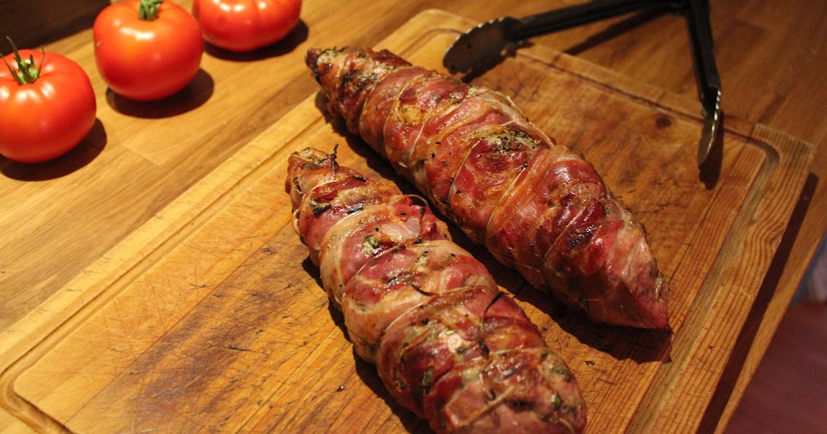 Charlotte & Spice: Pancetta Wrapped Pork Tenderloins