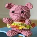 Cerdo, Pork, Pig, Amigurumi