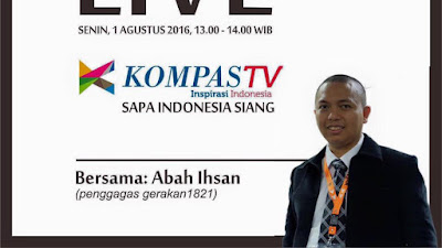 [Resume Kompas TV Live] Gerakan 1821 Abah Ihsan : Matikan Gadget Dan Peralatan Elektronik