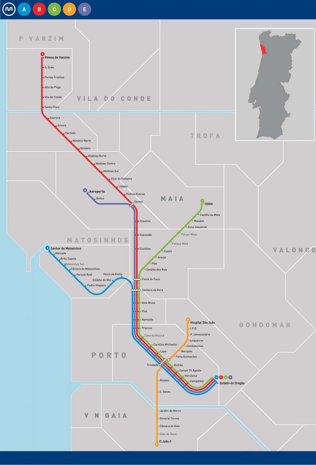 Caminar bcn 2011-12 tardor: movilidad-metro de porto Caminar BCN 2011-12 Tardor: Movilidad-Metro de Porto