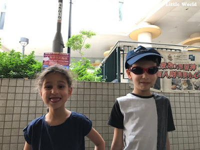 Children visiting Hong Kong