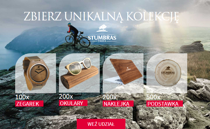 Zbierz unikalną kolekcję Stumbras - 1000 nagród czeka Konkurs