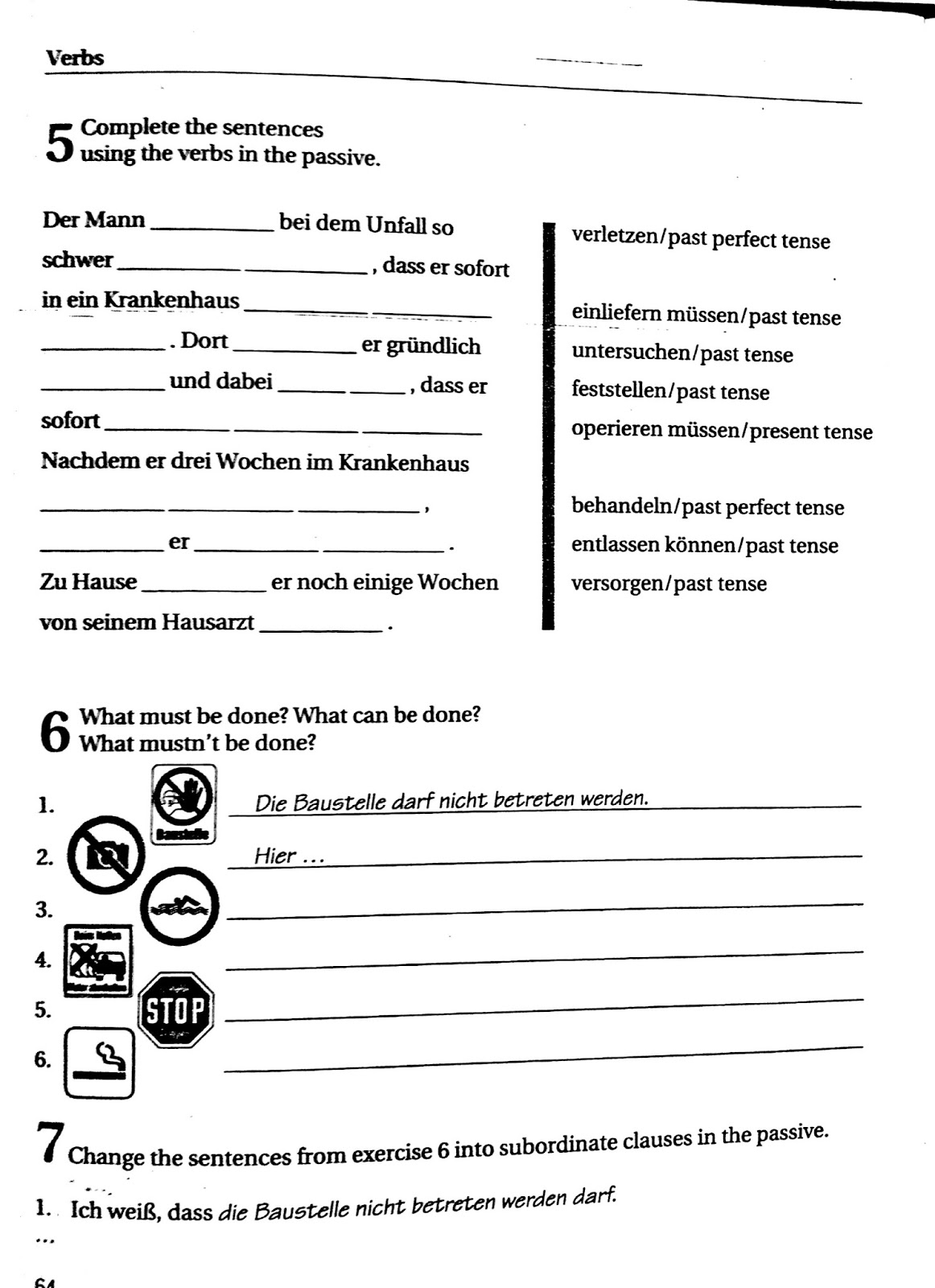 The Passive In German Language with Exercises Learn Deutsch (German