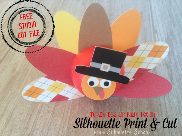 Silhouette Studio, free cut file, thanksgiving turkey