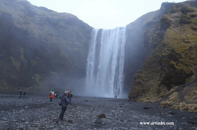 Skogafoss waterfall Iceland
