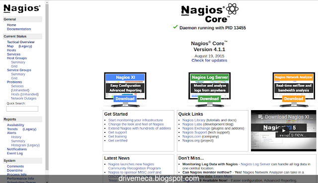 DriveMeca instalando Nagios en un servidor Linux Centos 6.x / 7.x paso a paso DriveMeca instalando Nagios en un servidor Linux Centos 6.x / 7.x paso a paso