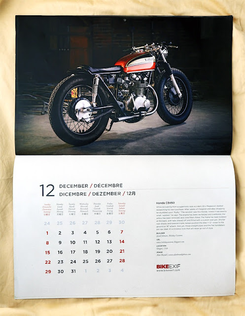 vintage motorcycle calendar 2021