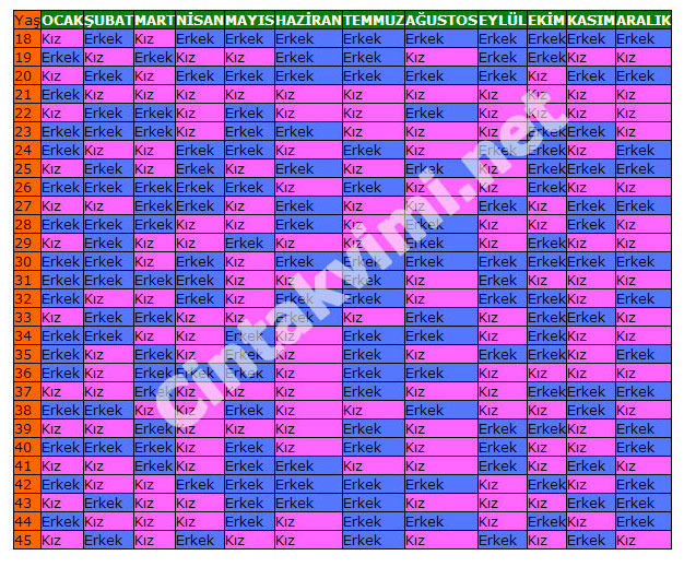 Bir İkizlerin Günlüğü CİNSİYET BELİRLEME YÖNTEMLERİ)