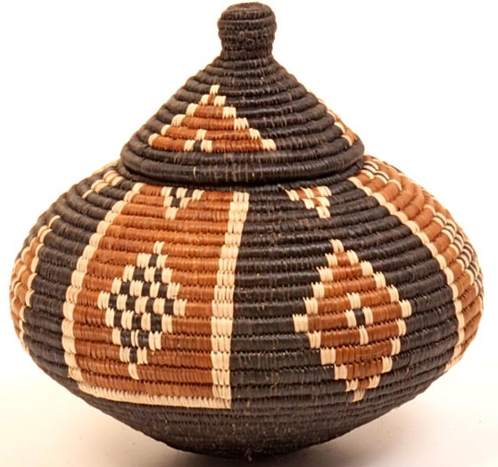 Zulu People African Basket Weaving Art