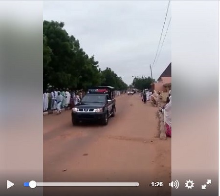 President Buhari's 'Endless' Vehicle Convoy in Katsina Causes Outrage